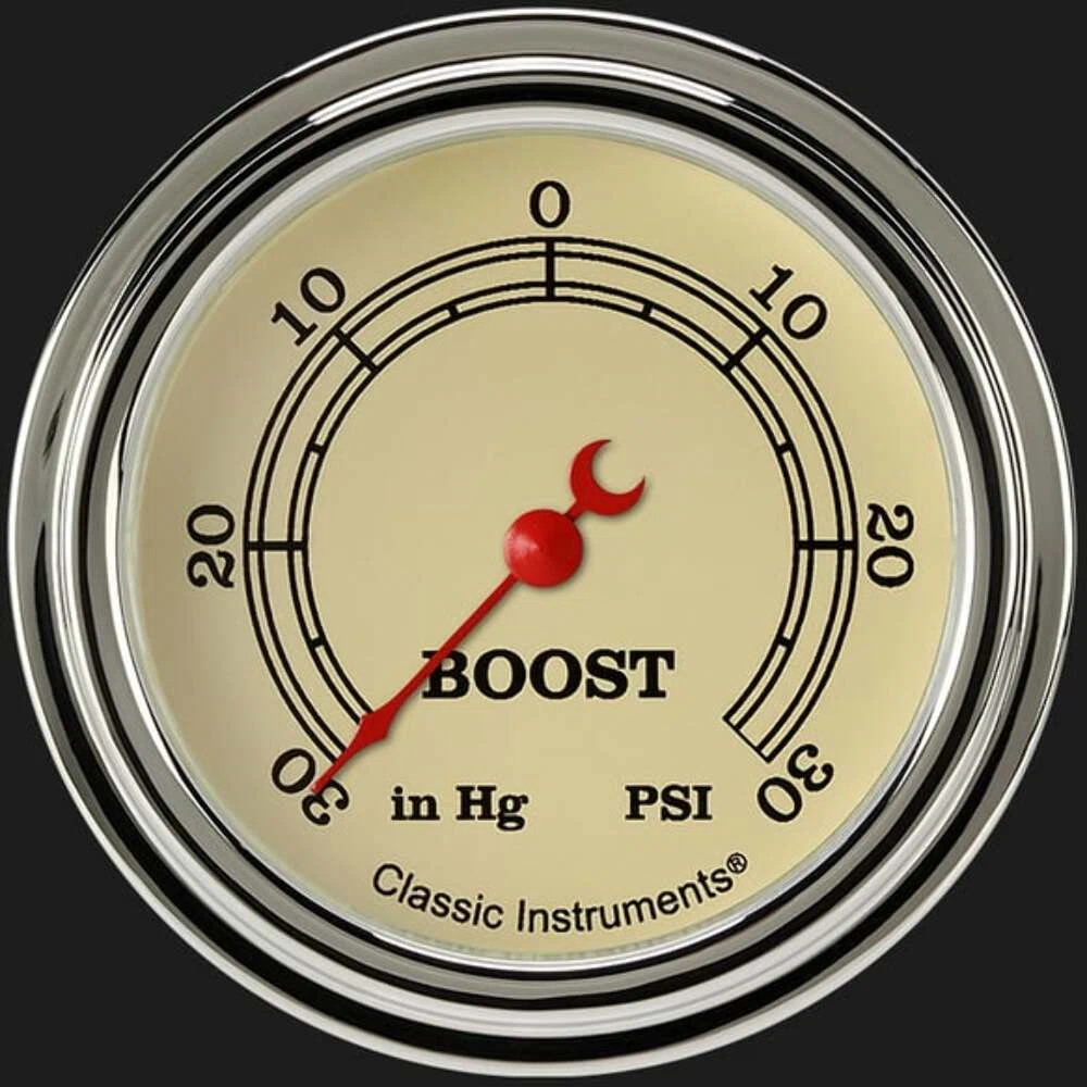 Vintage 2 5_8_ Boost_Vac Gauge VT341SLF